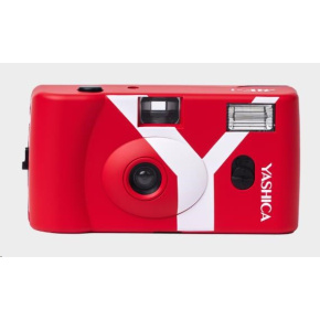 YASHICA MF-1 Snapshot Art Camera (Red) - analogový fotoaparát