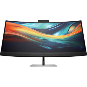 HP LCD 740pm  40" Curved (5120 x 2160, IPS,1000:1, 300nits,5ms, HDMI 2.0, DP 1.4, USB3-C, 2x5W speakers, Cam) 5Y wrnt