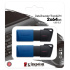 Kingston 64GB USB3.2 Gen 1 DataTraveler Exodia M (Black + Blue) - 2 kusy