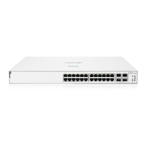 HPE Networking Instant On Switch 24p Gigabit CL4 PoE 4p SFP+ 195W 1930 (JL683B) HPE Networking Instant On Switch 24p Gigabit CL4 PoE 4p SFP+ 195W 1930 (JL683B)