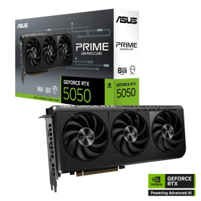 ASUS VGA NVIDIA GeForce RTX 5050 PRIME 8G, 8G GDDR6, 3xDP, 1xHDMI ASUS VGA NVIDIA GeForce RTX 5050 PRIME 8G, 8G GDDR6, 3xDP, 1xHDMI