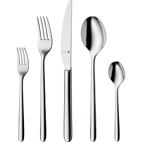WMF Flame Plus sada příborů 30ks, nerez, Cromargan protect, kované čepele, do myčky WMF Flame Plus sada příborů 30ks, nerez, Cromargan protect, kované čepele, do myčky