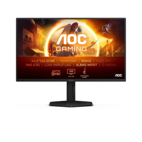 AOC MT VA LCD WLED 24.5" 25G4SXU - 1920x1080,IPS,300Hz(OC 310Hz),2xHDMI,DP,USBhub,Pivot