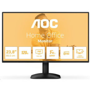 AOC MT 23,8" 24B31H - 1920x1080,IPS,120Hz,D-Sub,1xHDMI AOC MT 23,8" 24B31H - 1920x1080,IPS,120Hz,D-Sub,1xHDMI