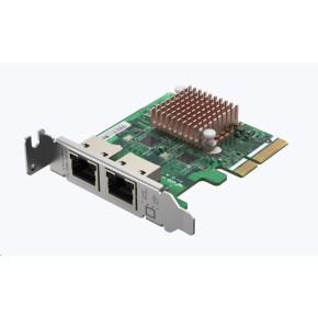 QNAP QXG-2G2T-I225 síťová rozšiřující dvouportová karta 2,5GbE pro PC a NAS (2x2,5GbE)