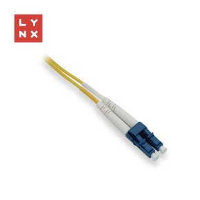 LYNX duplexní patch kabel SM, OS2, LC/LC, 9/125µm, 0,5m LYNX duplexní patch kabel SM, OS2, LC/LC, 9/125µm, 0,5m