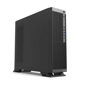 1stCOOL skříň COMPACT 2, Micro Tower, AU, USB 3.0, 1x 60mm Fan, černá