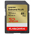 SanDisk SDXC karta 32GB Extreme PLUS (R100/W60 MB/s Class 10, UHS-I U3 V30)