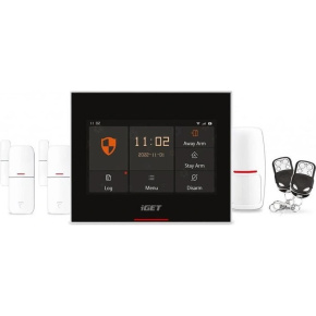iGET HOME X5 Advanced - Domovní Wi-Fi smart alarm s LCD, kompletní set, podpora Tuya iGET HOME X5 Advanced - Domovní Wi-Fi smart alarm s LCD, kompletní set, podpora Tuya