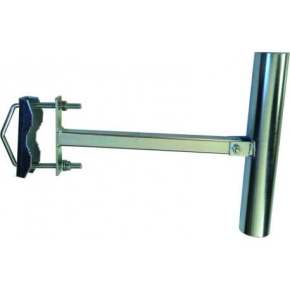 Držák antény na stožár nebo zeď, polohovatelný, galvanický zinek, délka 25cm Držák antény na stožár nebo zeď, polohovatelný, galvanický zinek, délka 25cm