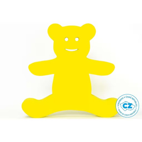 Marimex Deska plavecká Medvídek 340x290x38 mm - žlutá Marimex Deska plavecká Medvídek 340x290x38 mm - žlutá