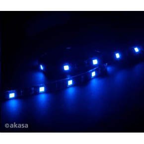 AKASA LED pásek Vegas M, magnetický, 50cm, modrý
