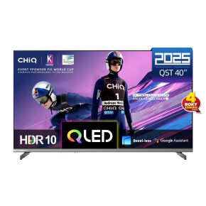 CHiQ L40QST TV 40", QLED, Full HD, Google TV, Frameless, Dolby Audio, dbx-tv, HDR 10 CHiQ L40QST TV 40", QLED, Full HD, Google TV, Frameless, Dolby Audio, dbx-tv, HDR 10