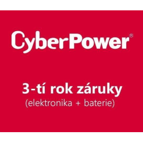 CyberPower 3. rok záruky pro OLS3000E_1
