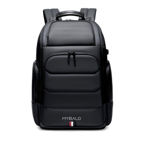MYBALO Atlas prostorný batoh na notebook, černá MYBALO Atlas prostorný batoh na notebook, černá