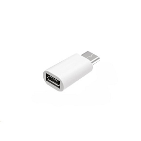 WG - Adaptér Micro USB (female) na Type-C (male), bílá WG - Adaptér Micro USB (female) na Type-C (male), bílá