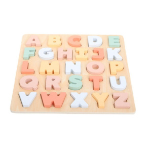 Dřevěná vkládací abeceda Dřevěná vkládací abeceda