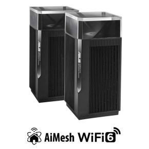 BAZAR ASUS ZenWiFi Pro XT12 2-pack Wireless AX11000 Tri-band Mesh WiFi 6 System, 2.5G WAN/LAN (ROZBALENO) BAZAR ASUS ZenWiFi Pro XT12 2-pack Wireless AX11000 Tri-band Mesh WiFi 6 System, 2.5G WAN/LAN (ROZBALENO)