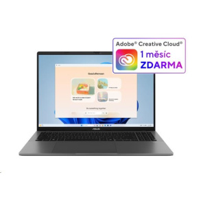 ASUS NTB Vivobook S16 (S3607VA-RP081W), i5-13420H, 16" 1920x1200, 16GB, 512GB SSD, UHD, W11 Home, Matte Gray