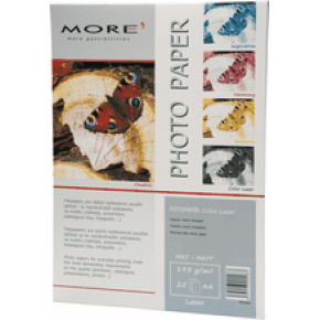 ARMOR More Hlazený Color Laser papír; 195g/m2; matt, 25 listů, A4