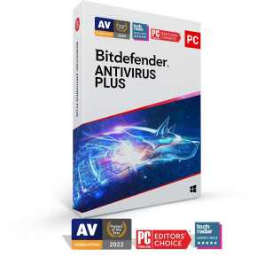 Bitdefender Antivirus Plus - 1PC na 3 roky - elektronická licence do emailu