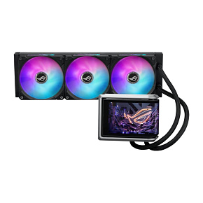ASUS vodní chladič CPU AIO ROG RYUO IV 360 ARGB, 3x120mm, LGA1851, AM5, černá ASUS vodní chladič CPU AIO ROG RYUO IV 360 ARGB, 3x120mm, LGA1851, AM5, černá