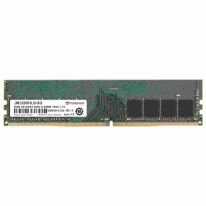 DIMM DDR4 8GB 3200Mhz TRANSCEND U-DIMM 1Rx8 1Gx8 CL22 1.2V