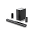 WG TV 4.1CH BT Soundbar AirFlex Home Theater System/4 main audio channels + 1 subwoofer