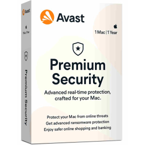 _Prodloužení Avast Premium Security for MAC 1 zařízení na 12 měsíců