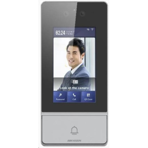 Hikvision DS-KV9503-WBE1, IP dveřní interkom s rozpoznáním obličeje; 4,3" displej; čtečka Mifare karet, Wi-Fi