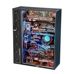 RoboTime 3D mechanická skládačka kuličkové dráhy Město minulosti RoboTime 3D mechanická skládačka kuličkové dráhy Město minulosti