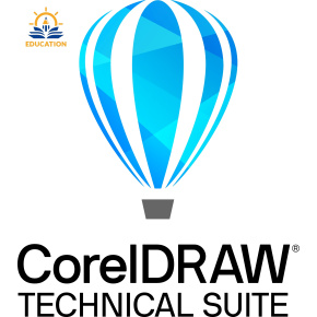 CorelDRAW Technical Suite 2025 3D CAD Education Perpetual License (incl. 1 Yr CorelSure Maintenance)(5-50)