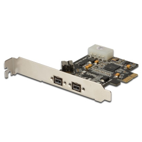 DIGITUS PCI Express Card, Firewire 800 1394b (2+1 porty 9pin) DIGITUS PCI Express Card, Firewire 800 1394b (2+1 porty 9pin)