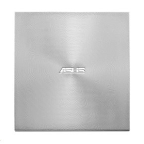 ASUS DVD ZenDrive SDRW-08U8M-U SILVER, External Slim DVD-RW, stříbrná