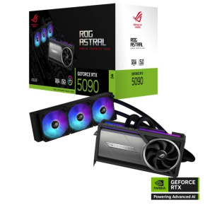 ASUS VGA NVIDIA GeForce RTX 5090 ROG ASTRAL LC 32GB, 32GB GDDR7, 3xDP, 2xHDMI ASUS VGA NVIDIA GeForce RTX 5090 ROG ASTRAL LC 32GB, 32GB GDDR7, 3xDP, 2xHDMI