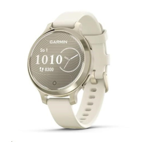 Garmin Lily 2 Active Lunar Gold Bone silicon band, EU Garmin Lily 2 Active Lunar Gold Bone silicon band, EU