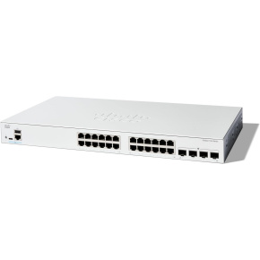 Cisco Catalyst switch C1300-24T-4G (24xGbE,4xSFP,fanless)