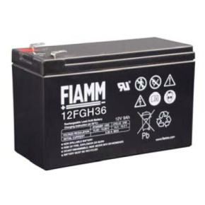 Baterie - Fiamm 12 FGH 36 (12V/9,0Ah - Faston 250), životnost 5let