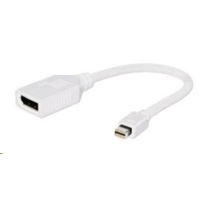 GEMBIRD Redukce miniDisplayport - Displayport 10cm (M/F) bílá