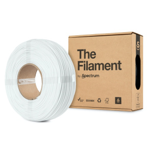 Spectrum The Filament ReFill PETG 1.75mm Snow White 1kg Spectrum The Filament ReFill PETG 1.75mm Snow White 1kg