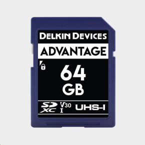 Delkin SD Advantage 660X UHS-I U3 (V30) R90/W90 64GB