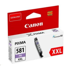Canon CARTRIDGE CLI-581XL PB foto modrá pro PIXMA TS515x,TS615x, TS815x, TS915x, TR8550