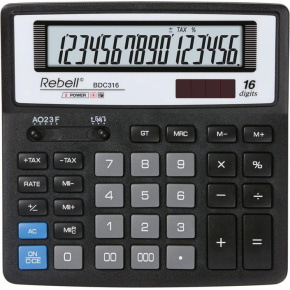 REBELL kalkulačka - RE-BDC316 BX REBELL kalkulačka - RE-BDC316 BX