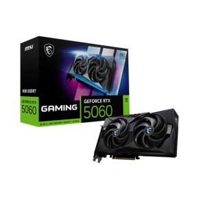 MSI VGA NVIDIA GeForce RTX 5060 8G GAMING OC, RTX 5060, 8GB GDDR7, 3xDP, 1xHDMI MSI VGA NVIDIA GeForce RTX 5060 8G GAMING OC, RTX 5060, 8GB GDDR7, 3xDP, 1xHDMI