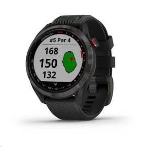Garmin golfové hodinky Approach S42 Gray/Black Silicone