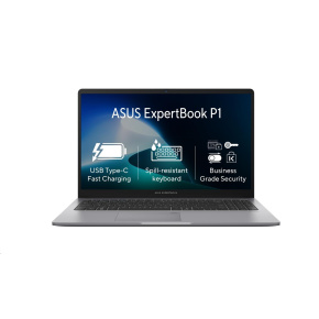ASUS NTB ExpertBook P1 (P1503CVA-S70758X), i5-13420H, 15.6" 1920 x 1080, 8GB, 512GB SSD, UHD, W11 Pro, Gray ASUS NTB ExpertBook P1 (P1503CVA-S70758X), i5-13420H, 15.6" 1920 x 1080, 8GB, 512GB SSD, UHD, W11 Pro, Gray