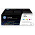 HP 312A 3-pack CYM LJ Toner Cart, CF440AM (2,700 / 2,700 / 2,700 pages)