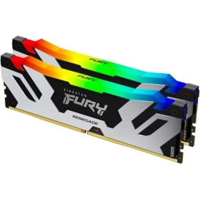 KINGSTON DIMM DDR5 96GB (Kit of 2) 6400MT/s CL32 FURY Renegade RGB XMP KINGSTON DIMM DDR5 96GB (Kit of 2) 6400MT/s CL32 FURY Renegade RGB XMP