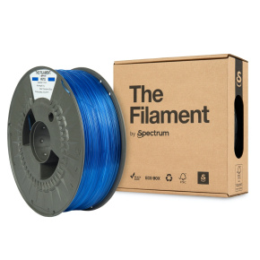 Spectrum The Filament PETG 1.75mm Transparent Blue 1kg Spectrum The Filament PETG 1.75mm Transparent Blue 1kg