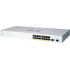 Cisco switch CBS220-16P-2G (16xGbE,2xSFP,16xPoE+,130W,fanless)